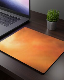 Mystical Hues of a Foggy Sunset – Rectangular Mouse Pad