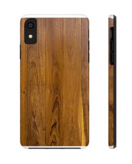 Timber Tranquility: Abstract Texture Art Inspired by Wood Flooring – Tough Phone Cases