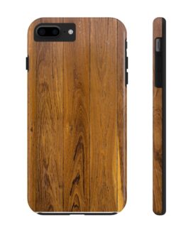 Timber Tranquility: Abstract Texture Art Inspired by Wood Flooring – Tough Phone Cases