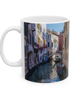 Sailing down the Grand Canal  – Ceramic Mug 11oz