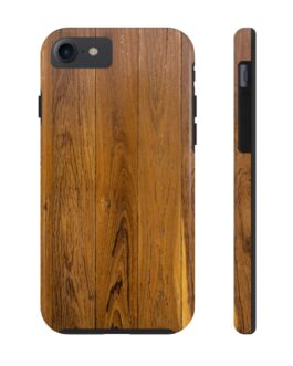 Timber Tranquility: Abstract Texture Art Inspired by Wood Flooring – Tough Phone Cases