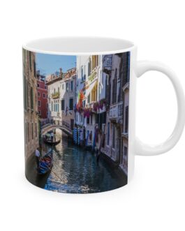 Sailing down the Grand Canal  – Ceramic Mug 11oz