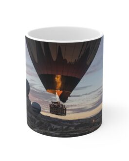 Fired up balloon – Ceramic Coffee Cups, 11oz, 15oz